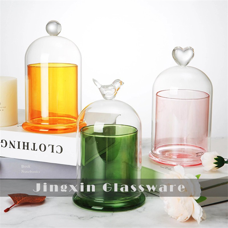 JX31918 color bell candle holder-2