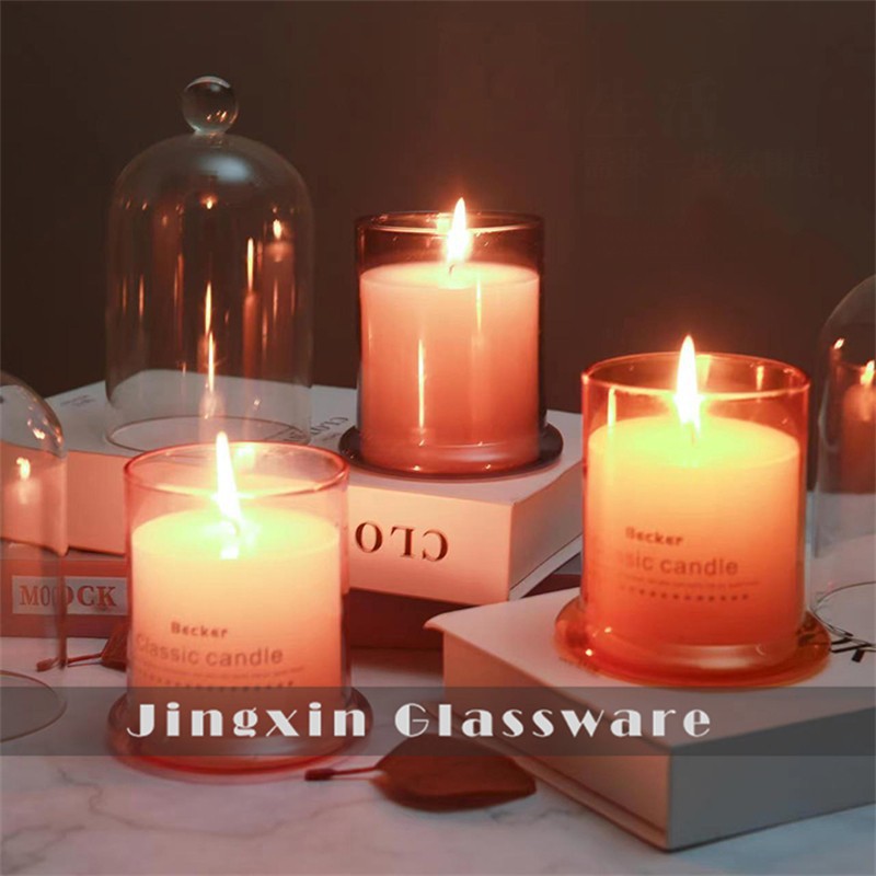 JX31918 color bell candle holder-3