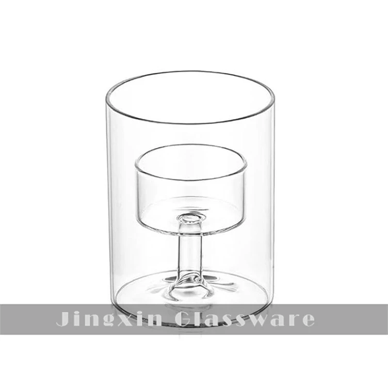 double crystal candle holder (3)