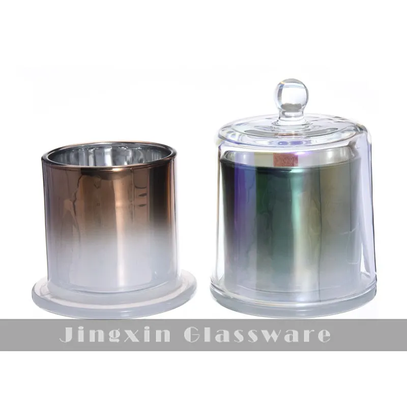 Gradient Glass Candle Jar（2）