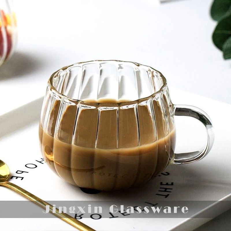 High Temperature Resistant Glass Coffee Mug factory