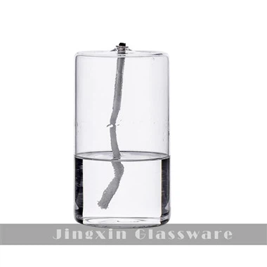 Endurfyllanleg votive olíukerti