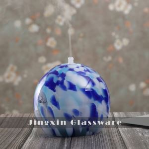 Arómatísk olíuskuggagler skreytt með gegnheilum bláum doppum