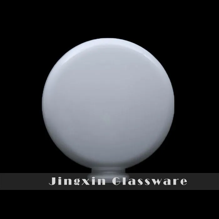 Sérsniðin þröng opnun Flat Globe Glass Light Shade